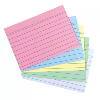 Herlitz 50019373 indeksinės kortelės mėlyna rožinė rožinė