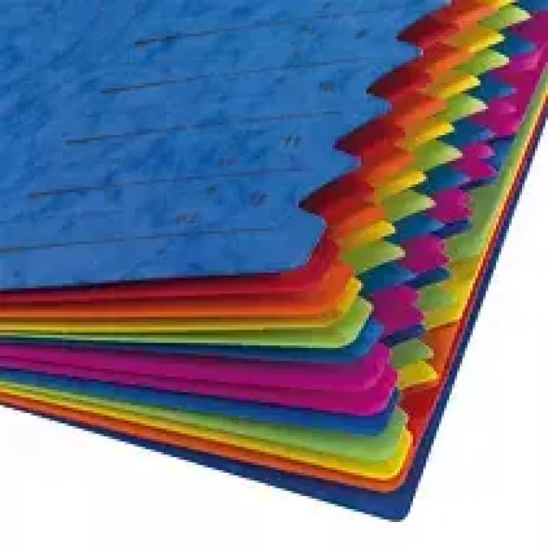 Herlitz 5001128 Skyriklis su skirtukais Mėlynas