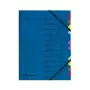 Herlitz 5001128 Skyriklis su skirtukais Mėlynas