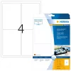 Lipnūs etikečių lapai HERMA 4908 A4 96x139,7 mm