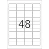 HERMA lipdukai rašaliniams spausdintuvams A4 45,7x21,2 mm balta matinė 1200 vnt.