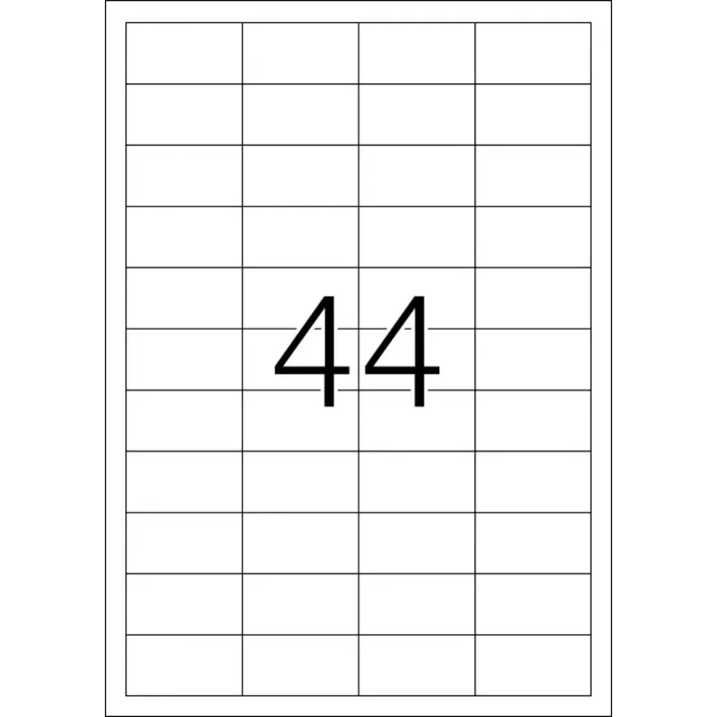 Lipdukai HERMA A4 48,3x25,4 mm balti itin stiprus lipnumas 1100 vnt.