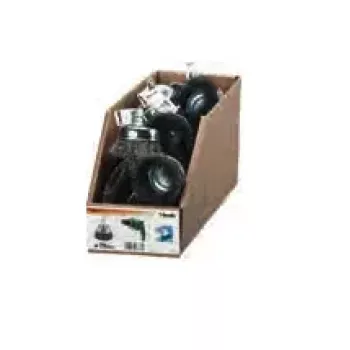 Šepetys puodelinis KWB 606233, kotelio skersmuo 6 mm, skersmuo 5 cm