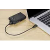 USB kabelis Renkforce RF-4455807 0,3 m USB A – Mini-USB B juodas