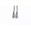 USB laidas ShiverPeaks BS14-75007 2m USB 3.2 Gen 2 USB-C juodas baltas