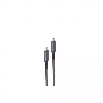 USB laidas ShiverPeaks BS14-75007 2m USB 3.2 Gen 2 USB-C juodas baltas