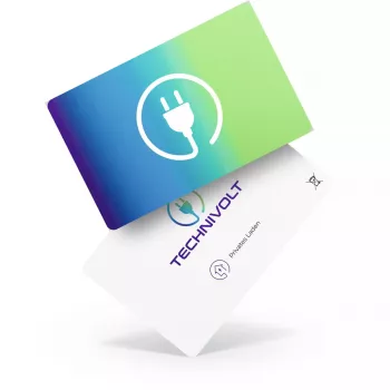 RFID kortelė TechniSat 0000/6360 balta 13.56 MHz ISO 14443A