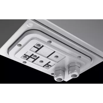 Rack plokštė Rittal SZ 2563.200 šviesiai pilka plastikinė 447×149 mm