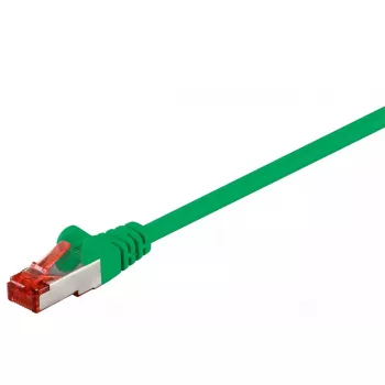 Tinklo kabelis GOOBAY 95524 Cat6 S/FTP (S-STP) žalias 7,5 m RJ-45 auksuoti kontaktai
