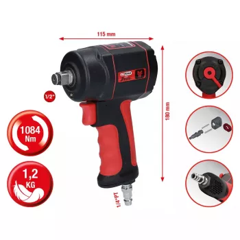 Atsuktuvinis smūginis suktuvas KS Tools 515.1315