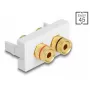 DeLOCK Easy 45 kištukinis lizdas baltas 225mm 39mm 45mm