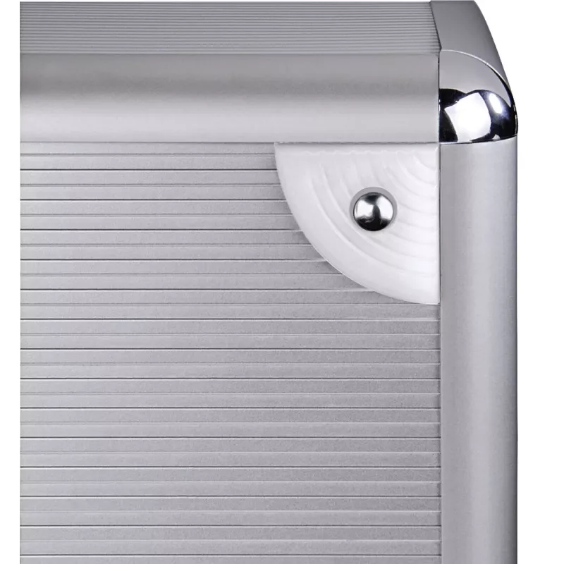 Hama 00181435 dėklas vinilinėms plokštelėms Microgroove sidabrinis