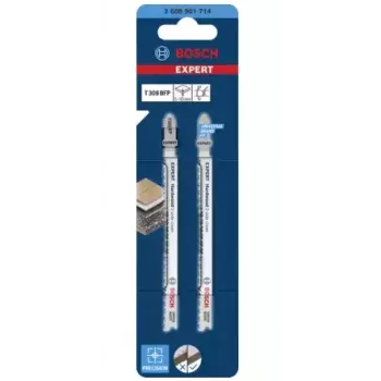 Pjūklelio geležtė Bosch T 308 BFP Bimetal 2 vnt. laminuotoms plokštėms