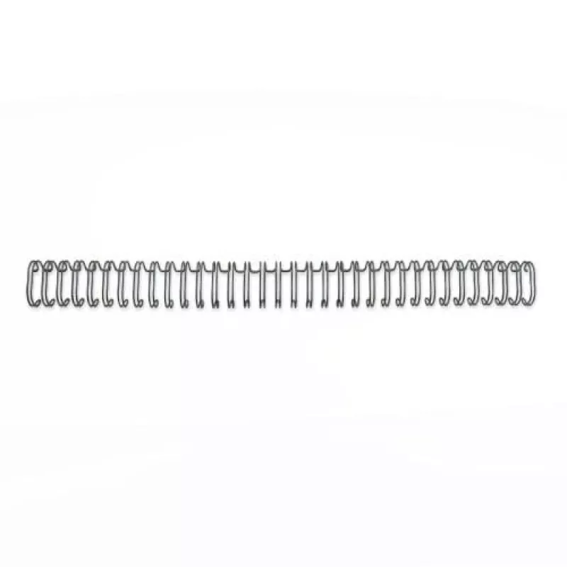 GBC Wire spines 3:1 NO9 14mm A4, juodi, metaliniai, 100 vnt.