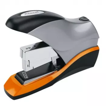 Rexel Optima 70 Low Force sunkusis segiklis sidabrinis/juodas, 70 lapų, juoda, oranžinė, sidabrinė, 6,8 cm, 850 g, 50 x 155 x 240 mm, 254 x 100 x 63 mm