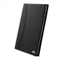 Rexel Soft Touch Smooth A4 aplankalas su 24 kišenėmis, juodas