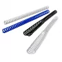 GBC ClickBind Spine A4 34R 8mm, permatomas, 45 lapų, plastikas, A4, 8 mm, 81 mm