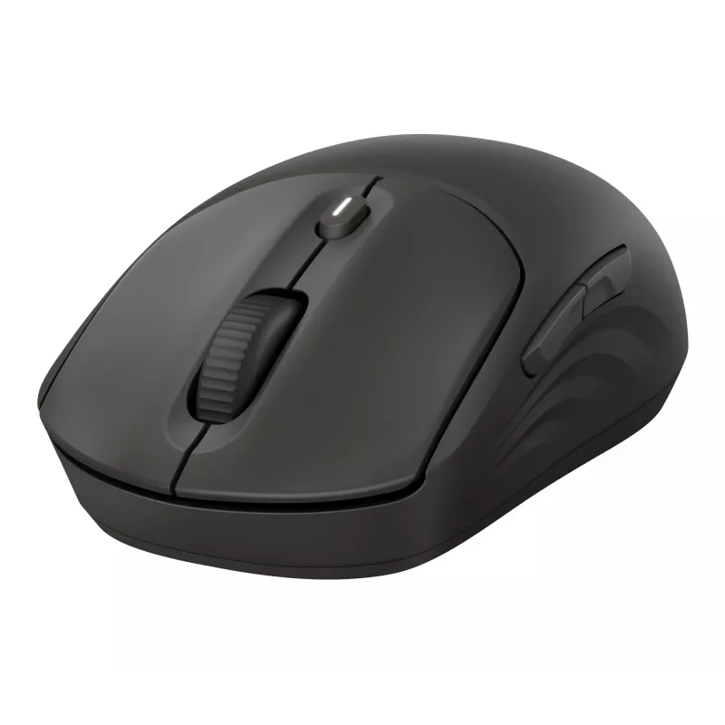 Belaidė pelė HP 400 Quiet Black – ambidekstrinė, RF ir Bluetooth, 6000 DPI, 5 mygtukai