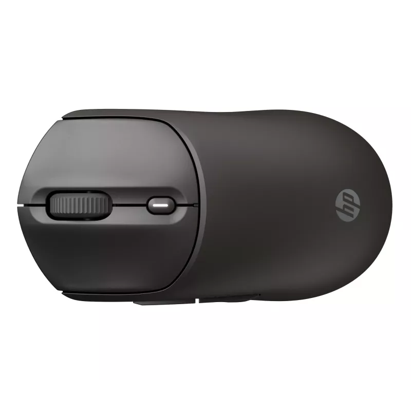 Belaidė pelė HP 400 Quiet Black – ambidekstrinė, RF ir Bluetooth, 6000 DPI, 5 mygtukai