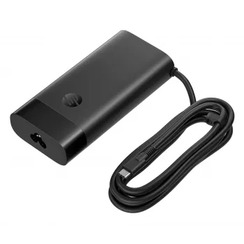 HP 140W USB-C nešiojamojo kompiuterio įkroviklis, 47-63 Hz, 2,5 A, iki 140 W galios perdavimas, verslui, juodas, 0-35 °C