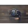 Išmanusis laikrodis Amazfit W2558GL2N — 1,32 colio (3,35 cm) AMOLED 466×466 px, GPS, 365 mAh, mėlynas silikoninis dirželis