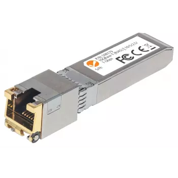 Intellinet 10 Gigabit vario SFP+ modulis, 10GBase-T (RJ45), 30 m, iki 10 Gbps, suderinamas su Cisco MA-SFP-10G-T