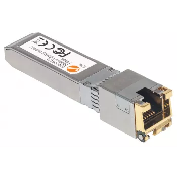 Intellinet 10 Gigabit vario SFP+ modulis, 10GBase-T (RJ45), 30 m, iki 10 Gbps, suderinamas su Cisco MA-SFP-10G-T