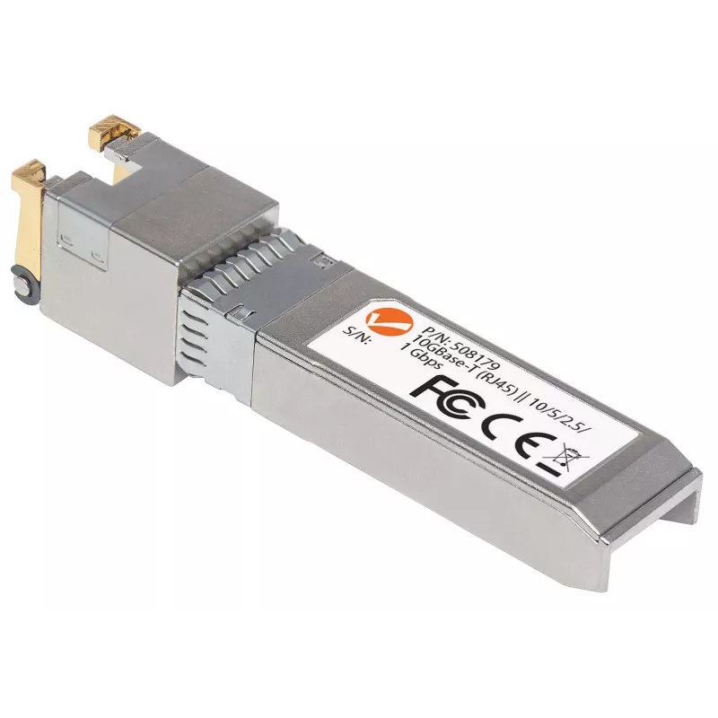 Intellinet 10 Gigabit vario SFP+ modulis, 10GBase-T (RJ45), 30 m, iki 10 Gbps, suderinamas su Cisco MA-SFP-10G-T