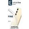 Cellularline Fine - Galaxy S25, Samsung Galaxy S25, permatomas, apsauginis dėklas