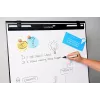 Mobilus flipchart su apvaliu pagrindu Legamaster SKETCH EASY — plieninis, 5 ratukai, 720×600 mm