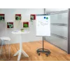 Mobilus flipchart su apvaliu pagrindu Legamaster SKETCH EASY — plieninis, 5 ratukai, 720×600 mm
