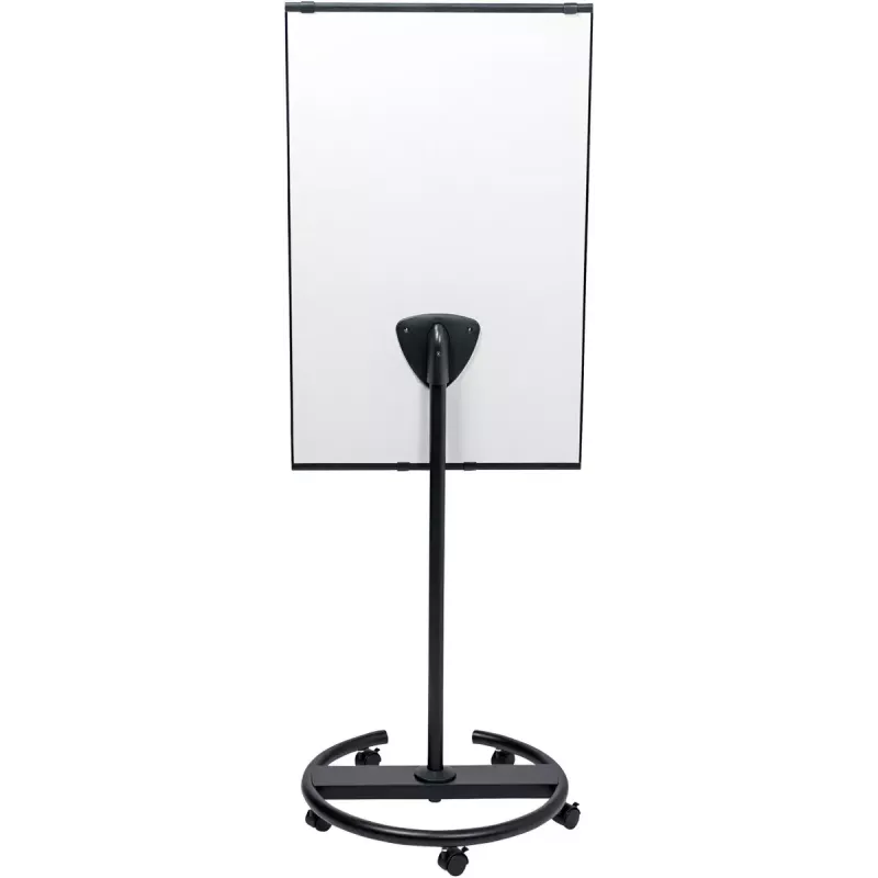 Mobilus flipchart su apvaliu pagrindu Legamaster SKETCH EASY — plieninis, 5 ratukai, 720×600 mm