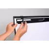 Mobilus flipchart su apvaliu pagrindu Legamaster SKETCH EASY — plieninis, 5 ratukai, 720×600 mm