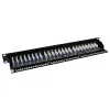 ACT Patchpanel CAT5E ekranuotas 24 prievadai su dangteliu