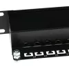 ACT Patchpanel CAT5E ekranuotas 24 prievadai su dangteliu