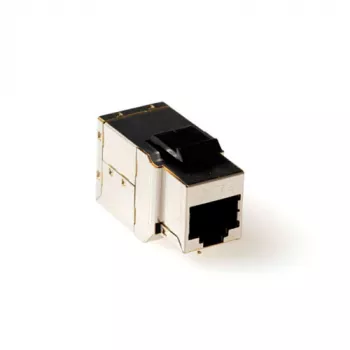 ACT Keystone Coupler RJ-45 ekranuotas CAT6A, RJ45, RJ45, plienas