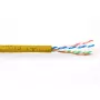 Patch laidas ACT CAT6A U/UTP PVC 305 m geltonas