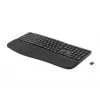 HP 680 Comfort Dual-Mode klaviatūra, pilno dydžio (100 %), belaidė, RF Wireless + Bluetooth, QWERTY, juoda