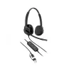 Prizdinis stereo ausinių rinkinys HP Poly Mission 425 USB — Bulk, svoris 132 g