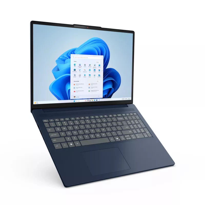 Nešiojamas kompiuteris Lenovo IdeaPad Slim 3 16IRH10 Intel® Core™ i5-13420H 40.6 cm (16 colių) WUXGA 16 GB DDR5-SDRAM 1 TB SSD Wi-Fi 7 (802.11be) Vokiška mėlyna