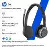 Laidinė stereo USB ausinė HP Poly Mission 625 — ant ausų, 147 g, USB jungtis (didmeninė pakuotė)
