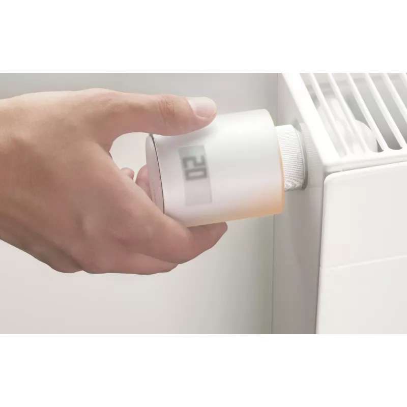 Netatmo NAV-EN išmanusis radiatoriaus vožtuvas, skirtas naudoti patalpose