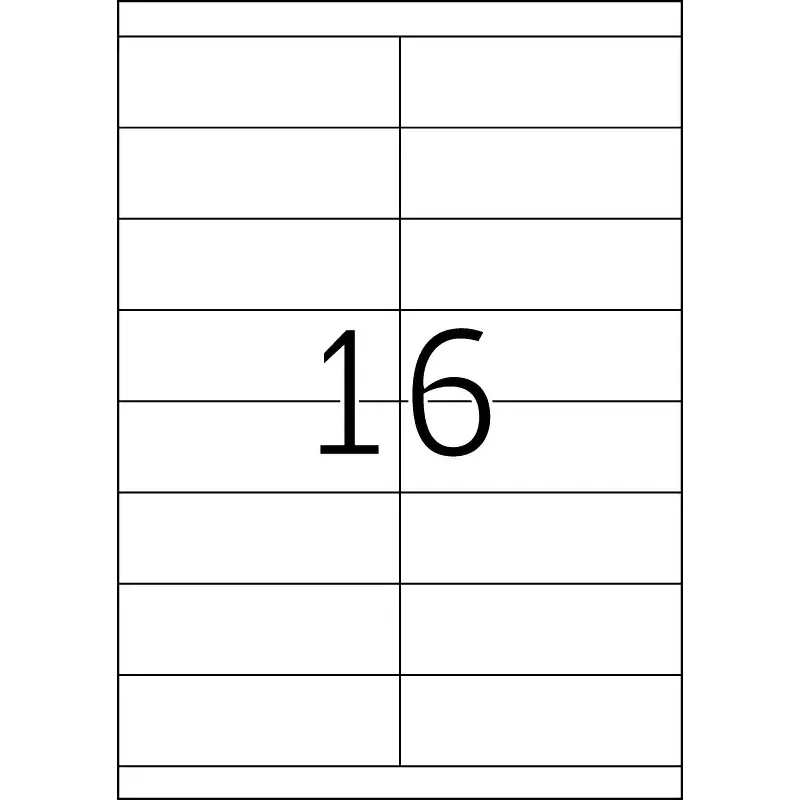 Lipnių etikečių lapai HERMA Labels Premium A4 105x33,8 mm
