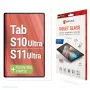 Displex stiklinė apsauga planšetei (9H), skirta Samsung Galaxy Tab S10 Ultra/S11 Ultra, su Eco montavimo rėmeliu, nedūžtama