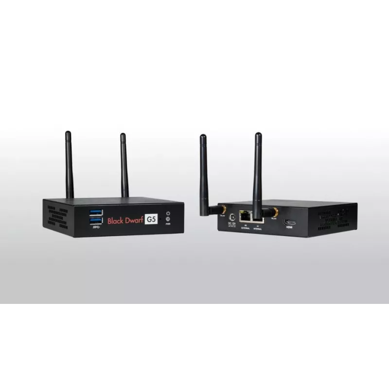 Securepoint Black Dwarf G5 VPN aparatinė ugniasienė, darbalaukio modelis, 1.85 Gbit/s
