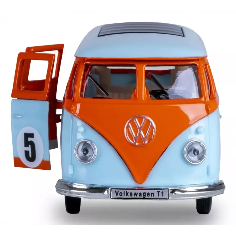 Radijo bangomis valdomas automobilis Jamara Volkswagen T1 402604 1:10 skalė su detaliu dizainu