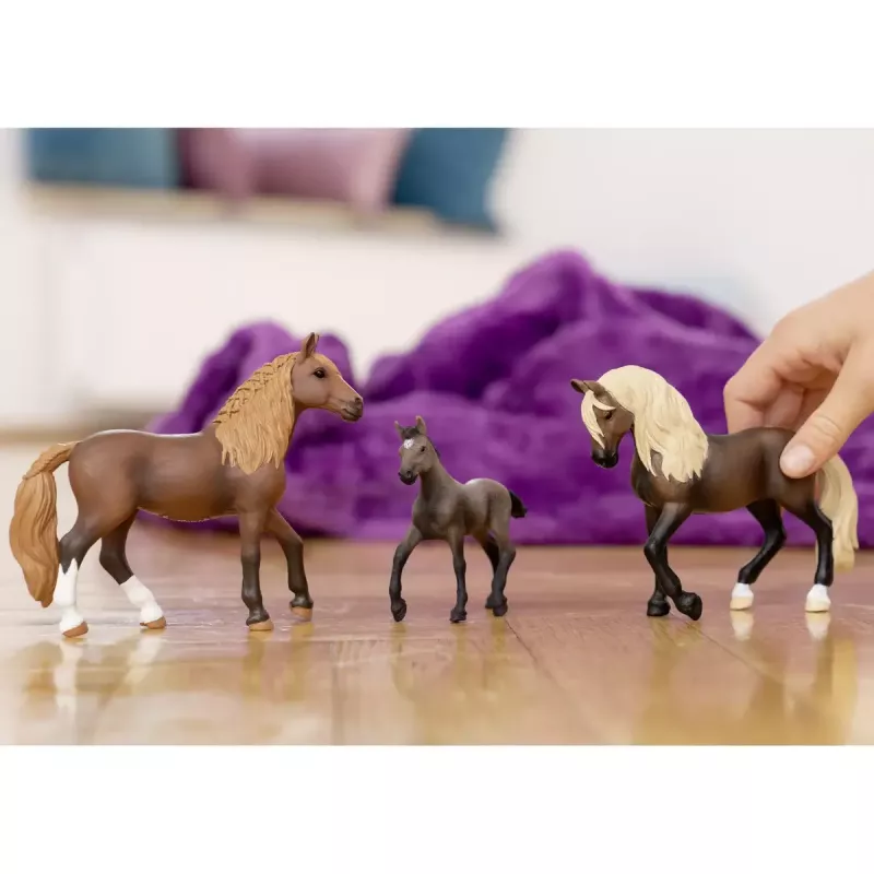 Arkliuko figūrėlė Schleich Peruvian Paso eržilas 13952, nuo 5 m., smėlio/rudos spalvos
