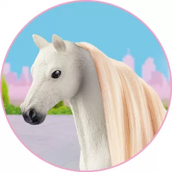 Schleich HORSE CLUB Sofia’s Beauties Hair Beauty Horses Blonde – Figūrėlė su keičiamais karčiais