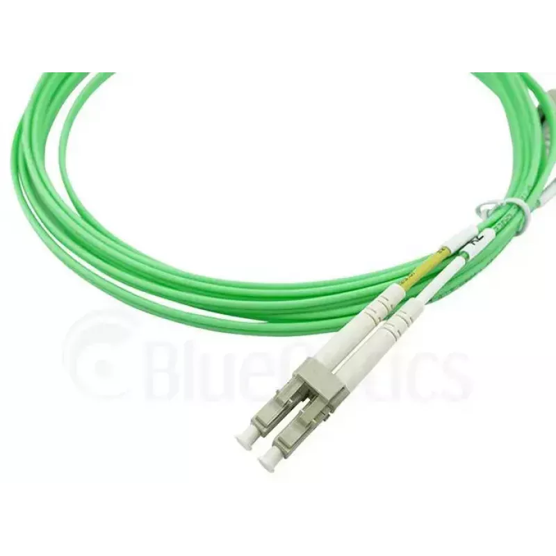 Skaidulinis optinis kabelis BlueOptics SFP3131GU15MK LC OM5 15 m Žalias