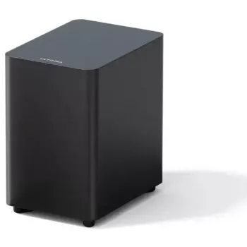 Garsinė juosta Ultimea Aura A50 juoda 5.1 kanalų, 320 W RMS, Dolby Atmos/Surround, 10,2 cm žemų dažnių garsiakalbis